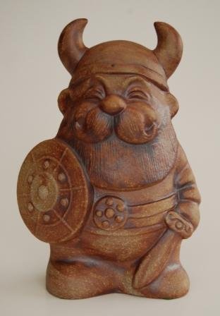 Kimbrermand i keramik